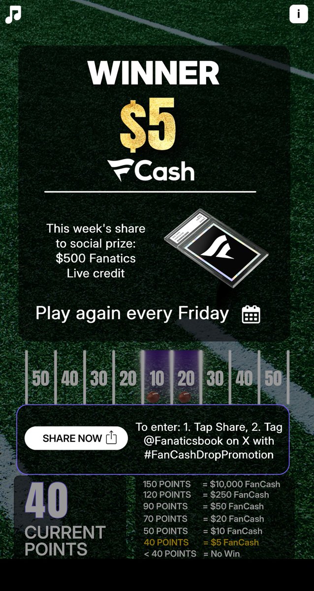 Rel_ThaGOD's tweet photo. Play the #FanCashDropPromotion today

⁦@FanaticsBook⁩
 https://t.co/GZHZbSkdto https://t.co/ADxdl0ptUU