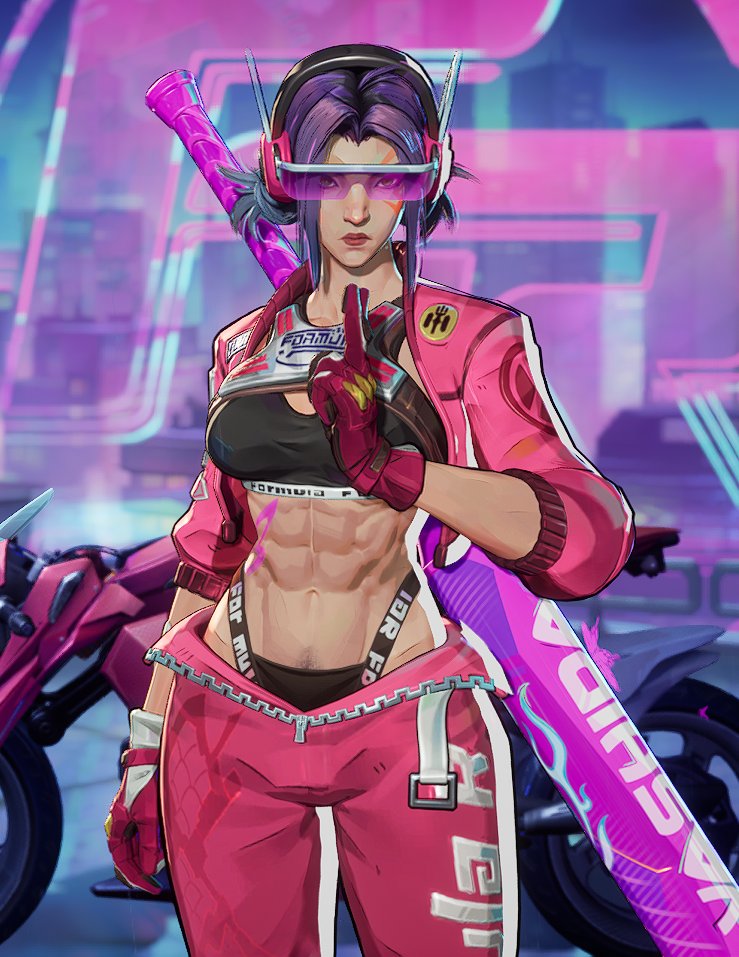 Psylocke - Fleeting Butterfly with abs