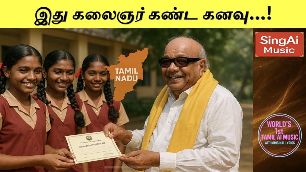 govind777's tweet photo. @AnbilMahesh4evr @mkstalin @Udhaystalin @Anbil_Mahesh @DMKITwing https://t.co/S4URARSHPT
அன்பு அமைச்சர் மகேஷ் அவர்களுக்கு நியு ஜெர்சியிலிருந்து கோவிந்தராஜன் வணக்கத்துடன். இந்த பாடல் நான் தலைவர் கலைஞருக்காக எழுதி இசையமத்திருக்கிறேன். கேட்டு தங்களின் கருத்துகளை தெரிவிக்கவும். 🙏 நன்றி https://t.co/O3jlVbPOPS