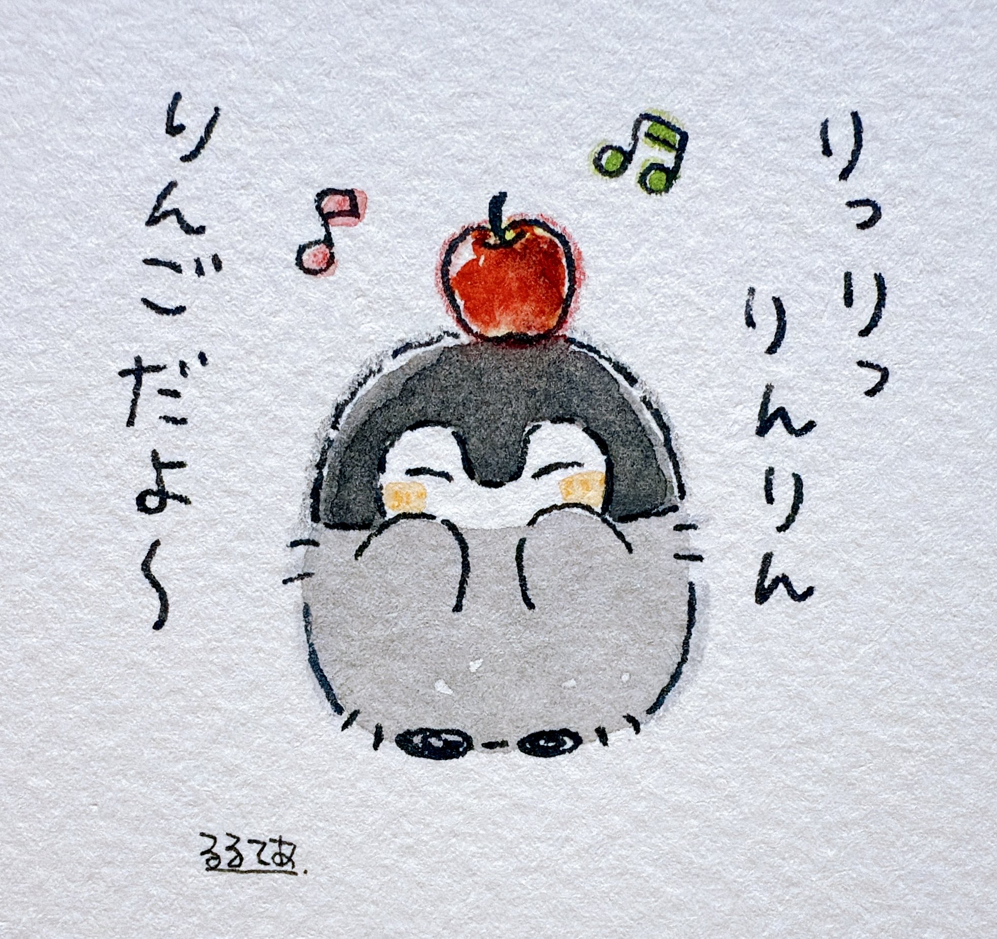 コウペンちゃん るるてあ直筆サイン入り 複製原画 るるてあ on X: 