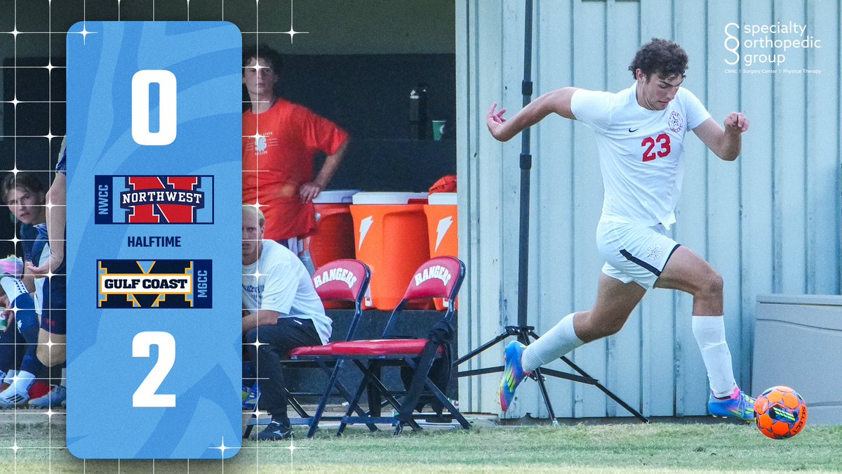 A tough break at the half with an own goal has the Ranger men in a hole but they haven't played poorly in this one. 

Back at it for 45 more minutes to go!

#ALLN