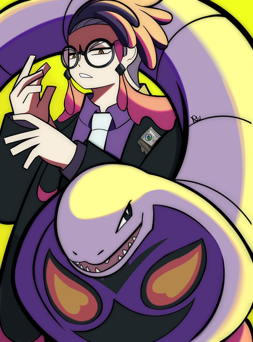 Ruthiewebart's tweet photo. I think I’m excited for video game,, Drew the hot guy  #PokemonLegendsZA https://t.co/kahW6pejIz