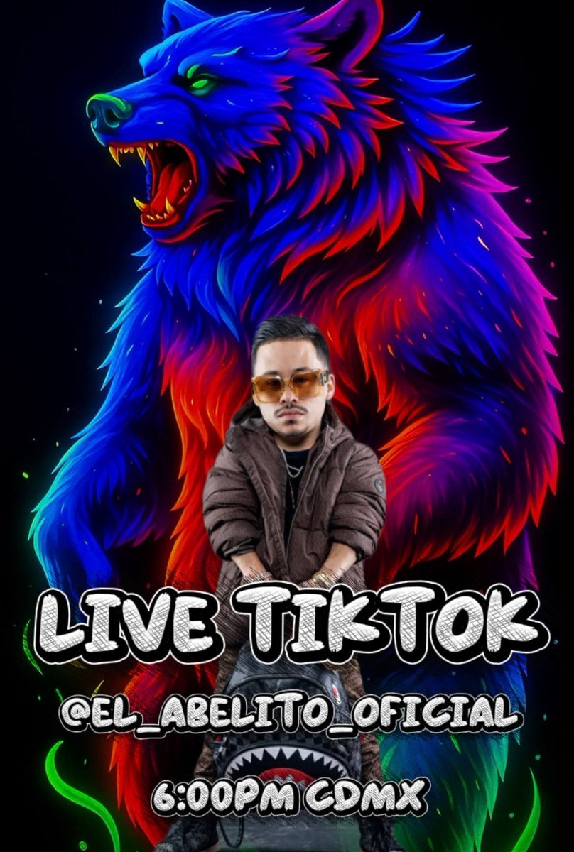 Vamos al live en tiktok 
#abelito 
#kinderbelico 
#AbelitoGanador