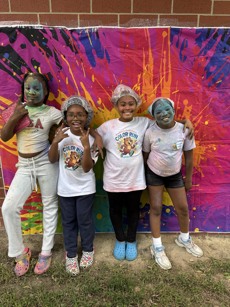 The Color Run brought lots of smiles, laughter, and fun! What a perfect way to end the week! <a href="/WoodchuckWorld/">WoodchuckWorld</a>