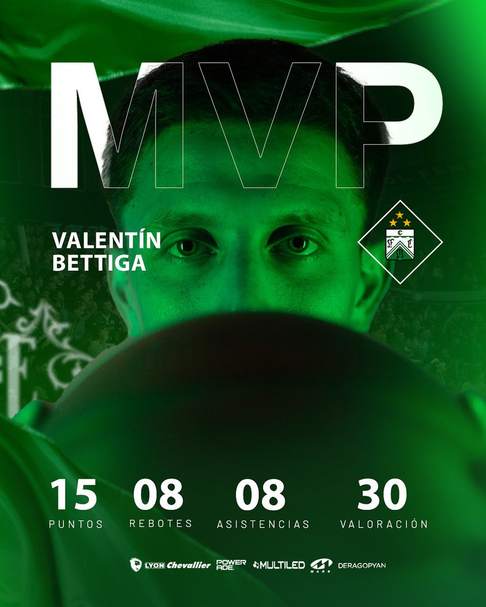 🤩 𝐉𝐔𝐆𝐀𝐓𝐄 𝐀𝐋𝐆𝐎, 𝐑𝐔𝐒𝐎

🔝 <a href="/ValentinBettiga/">Ruso</a> hizo de todo en el triunfo de Oeste en la fecha 2 de la <a href="/LSbaloncesto/">Liga Sudamericana</a> 

💪🏼 ¡Dale que seguimos, ruso!