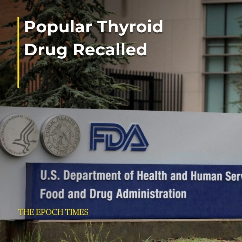epochhealth's tweet photo. 🚨 Popular Thyroid Drug Recalled

Read more