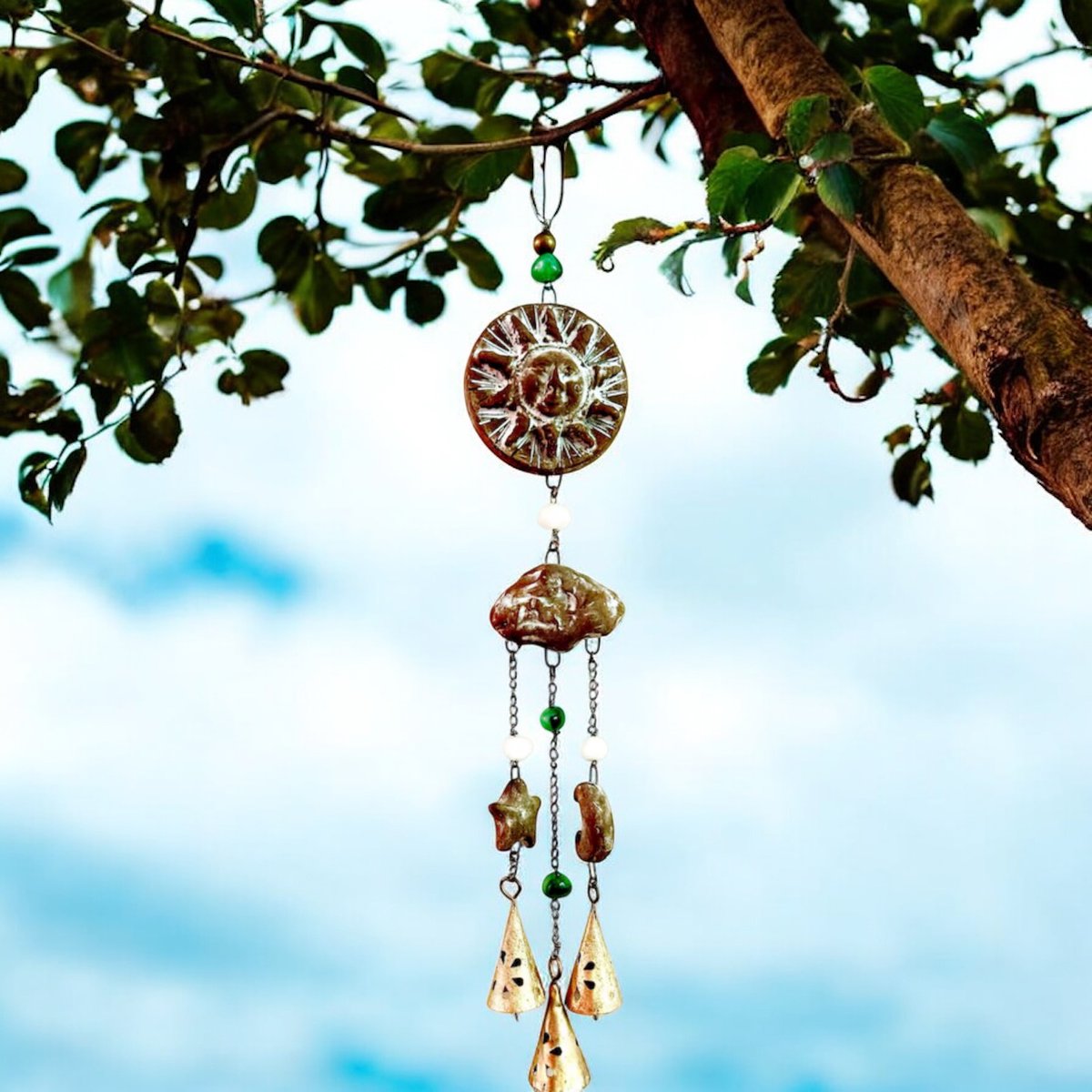 ZenCatPottery's tweet photo. Ceramic Wind Chime / Mobile
https://t.co/cMrrm4hzRR
#windchime #mobile #hangingdecor #wallhanging #bohodecor #bohostyle #Bohocore #sunandandmoon #moonandsun #celestialwindchime #celestialart #moonandstar #starandmoon #ceramics #pottery #etsypotteryshop #etsypottery #etsyceramics https://t.co/NtlmYv8jc6