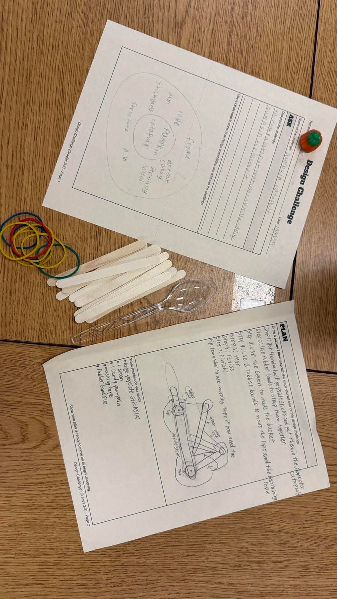 CanyonSpringsDV's tweet image. 🎃 Our 5th graders had a blast launching pumpkins with their handmade catapults today! It all starts with a good plan — and a lot of STEM fun! 💥 #EngineeringDesign #STEMLearning  @DVUSD