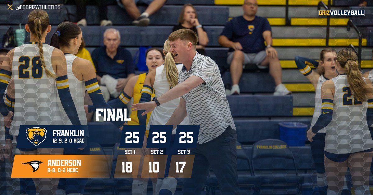FCGrizAthletics's tweet photo. Quoth the raven: "The Grizzlies just swept us."

First 2-0 HCAC start for Franklin since 2019. https://t.co/pSqNDyNmpE