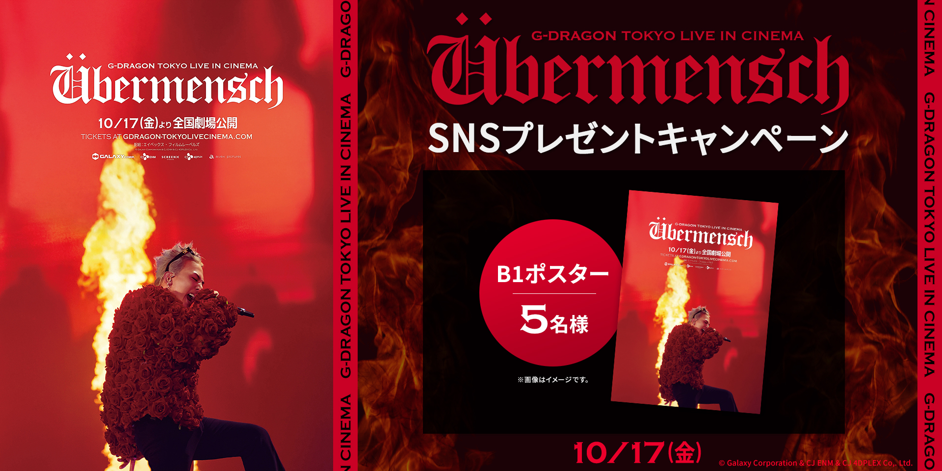 映画 G-DRAGON ムビチケ 特典 フォトカード ZO&FRIENDS G-DRAGON