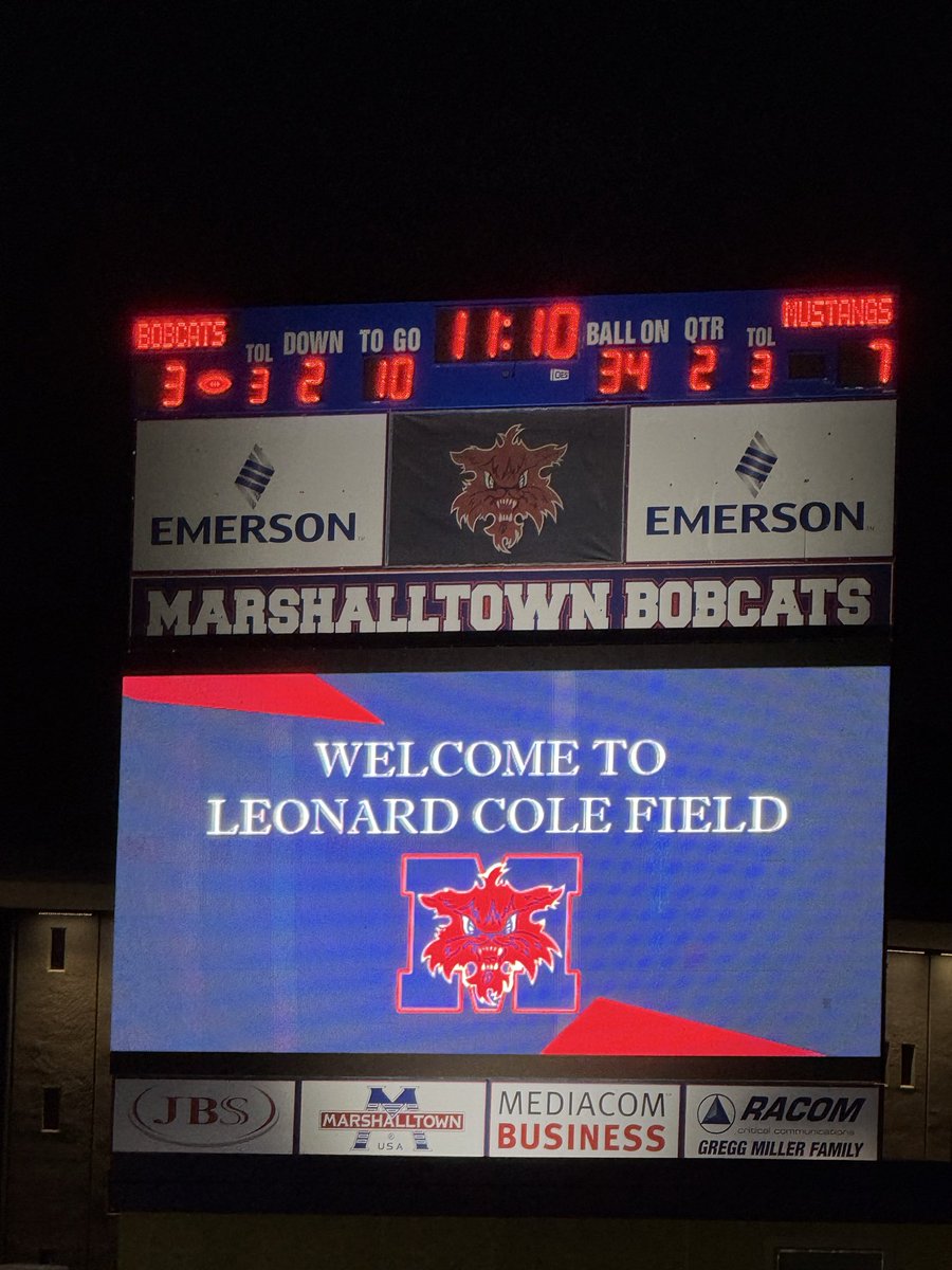 mblackmore51's tweet photo. @dcgfootball 7
Marshalltown 3

Start Q2

@DCGDistrict 
@dcgactivities 
#iahsfb
#DCGexcellence https://t.co/rY9P7asABq