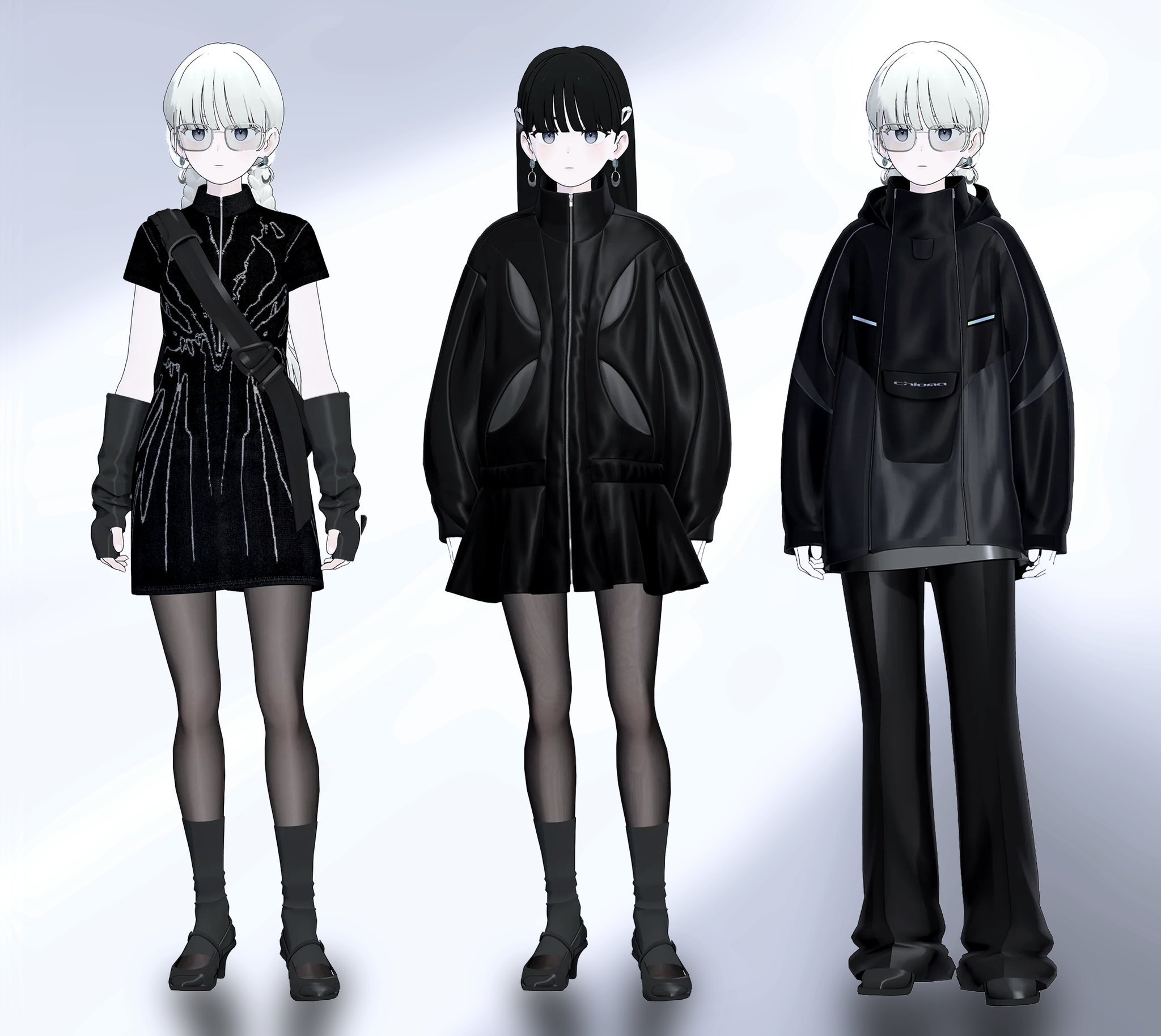 3D衣装ピスパアクスタ chloma (JP/EN) on X: 