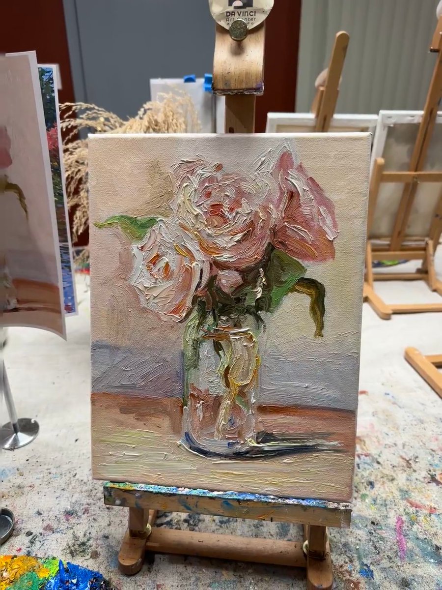 ohlgo33998428's tweet photo. 今日の小さな幸せ 🌹✨
手描きのバラが優しく心を温めてくれます。
アートの力で、日常に少しの魔法を。 https://t.co/QlaYoQOvL9