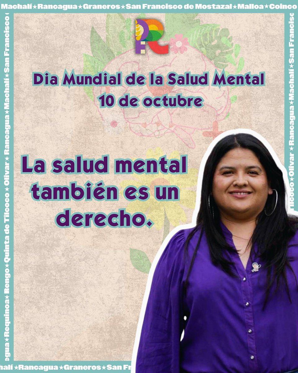Raisaxohiggins's tweet photo. 🧠 La salud mental es un derecho, no un privilegio. Impulsare desde el Parlamento una salud mental pública, accesible y de calidad para todas y todos. Porque cuidar la mente también es cuidar la vida. 💚
#SaludMental #DíaMundialDeLaSaludMental #Raisa #SaludDigna https://t.co/3nymeSpfrr