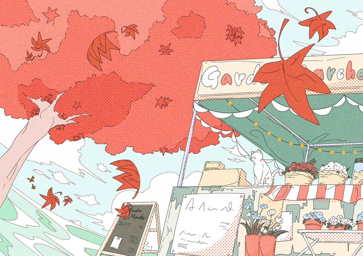 nekofood_lima's tweet image. 「心がほどける午後」