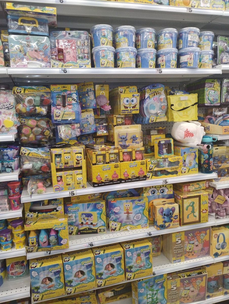 They restocked the shelf's 
He has returned