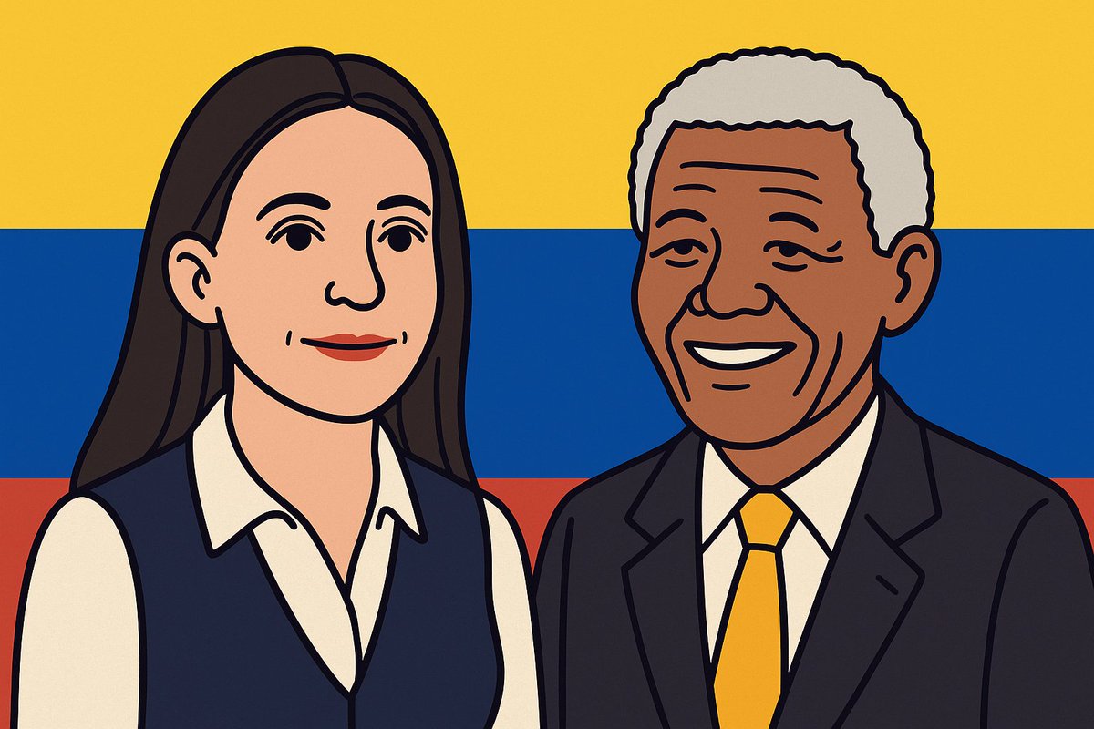 🧵 1. Muchos atacan a María Corina Machado recordando lo que dijo o hizo al inicio de su carrera. Pero los líderes que transforman la historia no son los que nunca cambian, sino los que aprenden.
La historia de Nelson Mandela lo demuestra. 👇