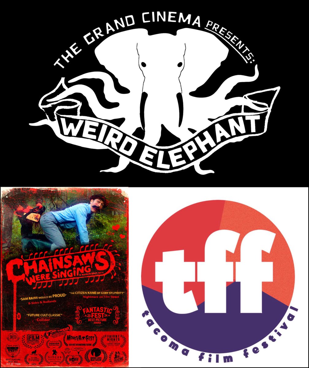 SAY, CAN YOU SEE, THE WASHINGTON STATE PREMIERE of Chainsaws Were Singing IS HERE 👉🏻<a href="/TacomaFilmFest/">Tacoma Film Festival</a> 🇺🇸⛓️🪚🎵

🕤 Saturday, October 11th at 9:30 PM 
📍 The Grand Cinema (606 Fawcett Ave, Tacoma, WA 98402)

Much love to our US distributors <a href="/DarkStarPics/">Dark Star Pictures</a> for securing the first