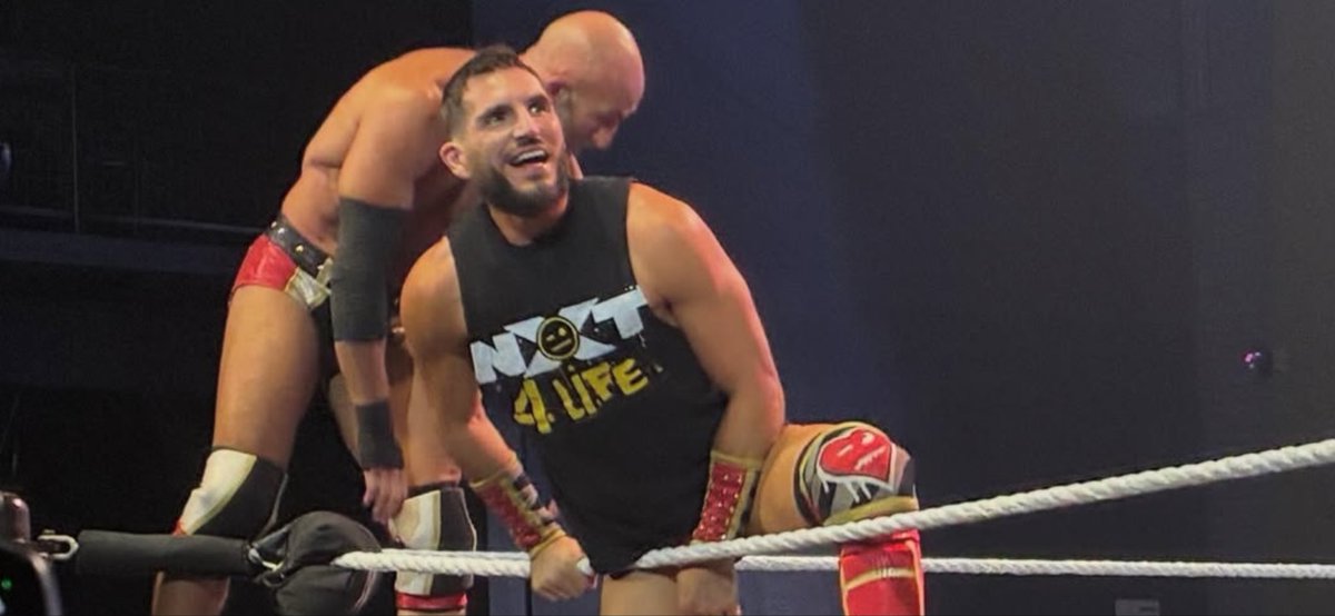 NO1BIGT_123's tweet image. #DIY(Johnny Gargano and Tommaso Ciampa) and Hank Walker and Tank Ledger defeated Darkstate(Cutler James,Dion Lennox,Osiris Griffin and Saquon Shugars) by pinfall
#NXTColumbus