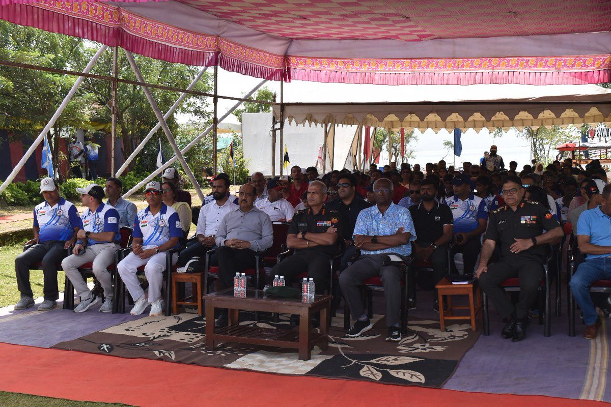 *🏆 CESC Regatta Pawna 2025* concluded in grand style at scenic Pawna Lake!
Hosted by CESC &amp; NOAI, under the aegis of YAI 111 entries, 13 clubs, 12 races &amp;  6 classes.
Chief Guest: Lt Gen A K Ramesh, SM, Commandant CME.
Congrats to all medalists &amp; young sailors!⛵🇮🇳
#YAIUpdates