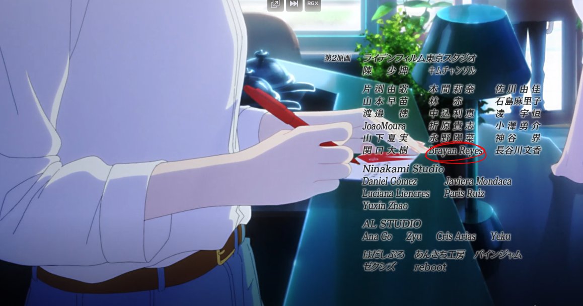 On this occasion I have also participated in Cat's❤️Eye (2025) #3 

I have helped with Ni-Gen (第二原画) 

thanks to liden films team for this opportunity

Thanks for watching

#キャッツアイアニメ #キャッツアイ #アニメーター