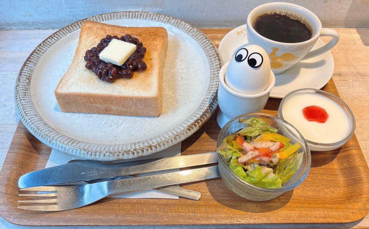 名古屋モーニング
朝からカフェ活☕️