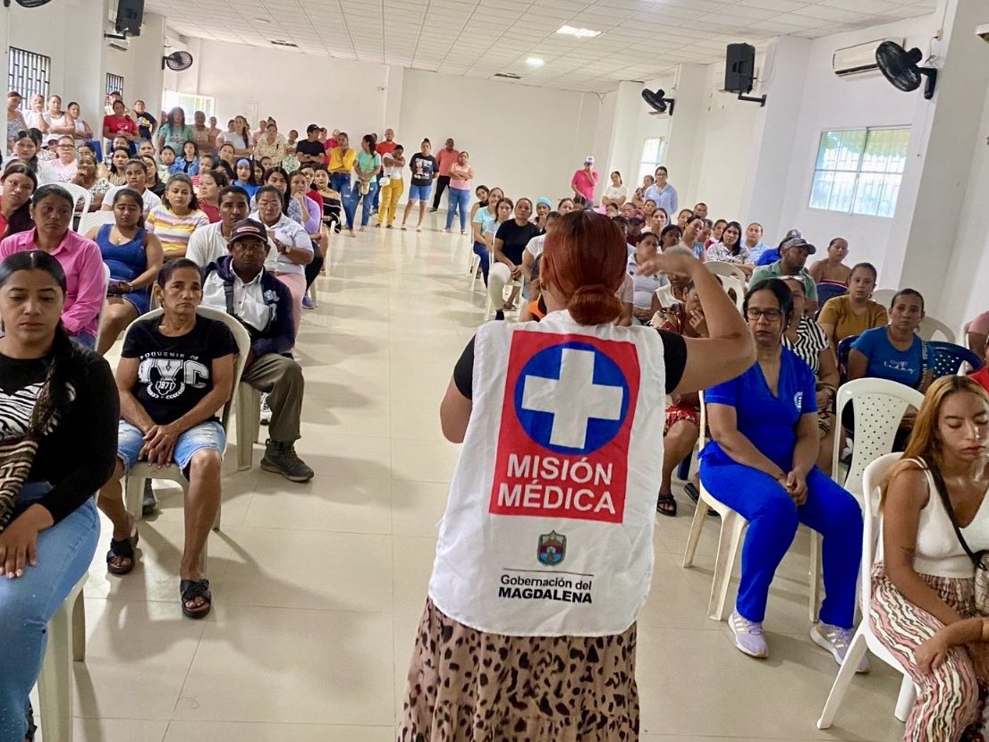 ESESANRAFAEL's tweet photo. En el marco del Día Mundial de la Salud Mental, desde el Hospital San Rafael y el Plan de Intervenciones Colectivas Departamental realizamos jornadas lúdicas y educativas con padres, docentes, cuidadores y estudiantes en zonas rurales y urbanas. 💙✅

#fundación #magdalena #salud https://t.co/n0GTIDnyxu