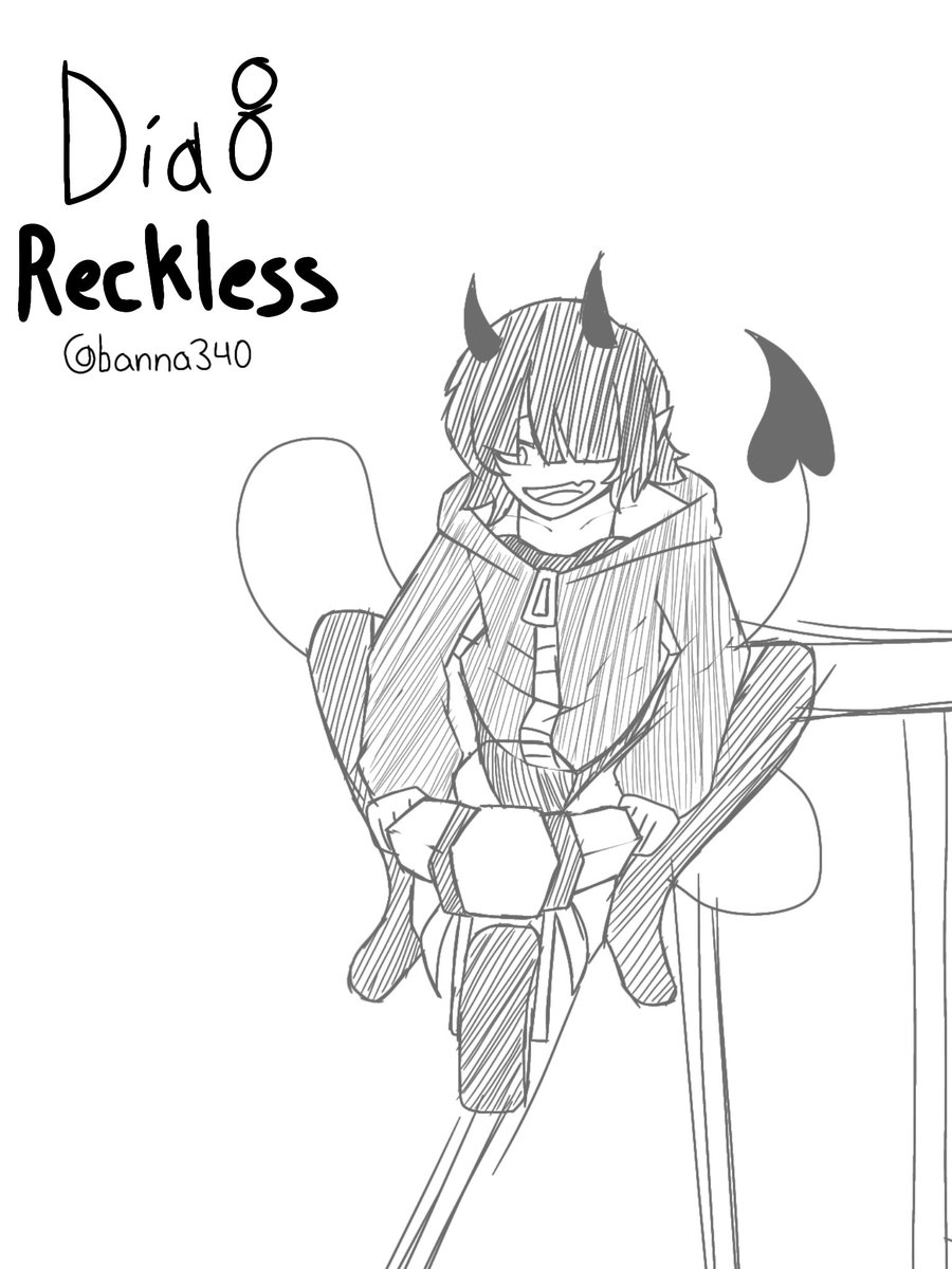Día 8, reckless
[Avatar del artista: <a href="/banna340/">_banna340 (comms open)</a>]