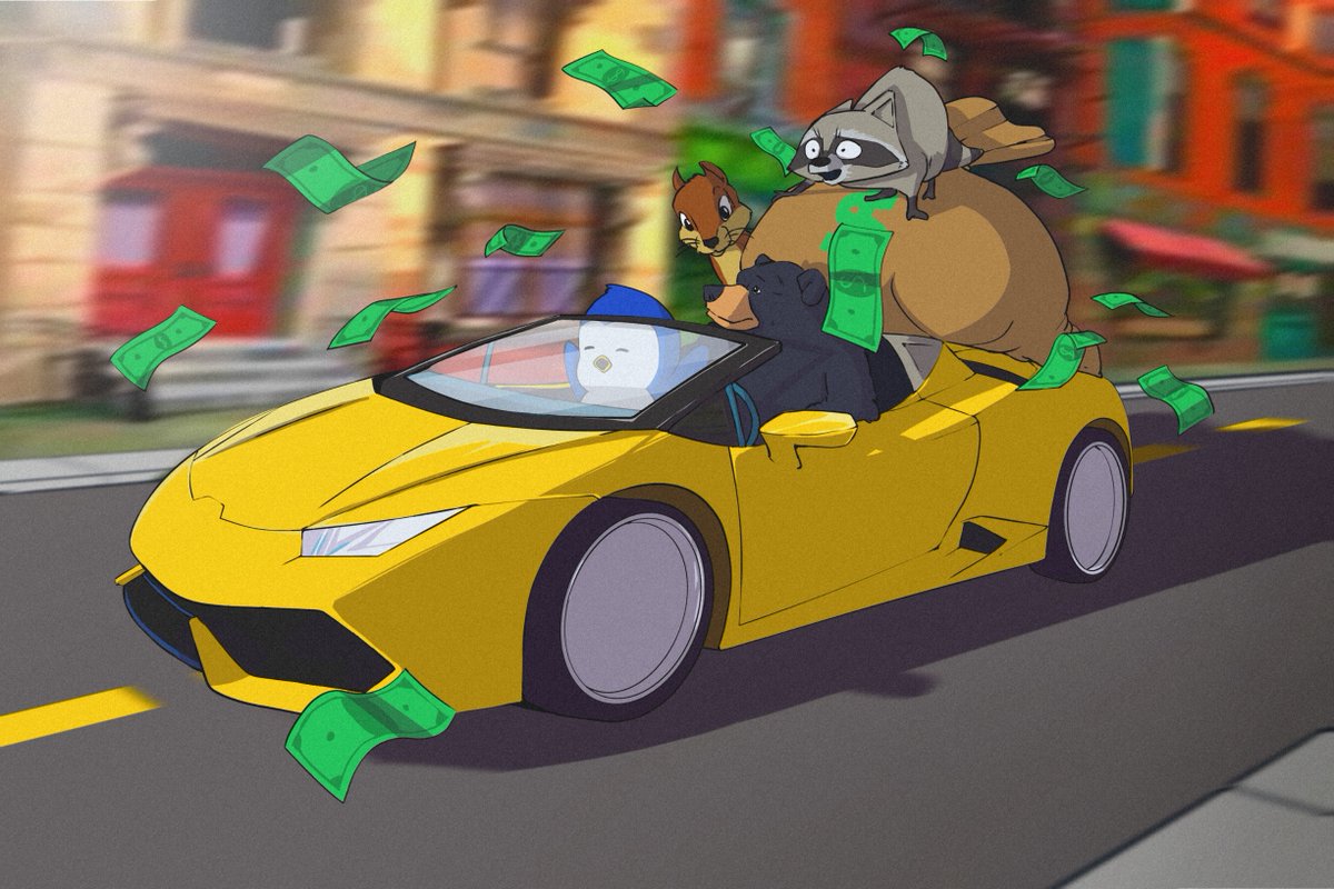 Airdrop hits and the squad's already on the way to cash out 🤑💰

Commissioned by @honeyonsol 

Founders trust us with their biggest drops