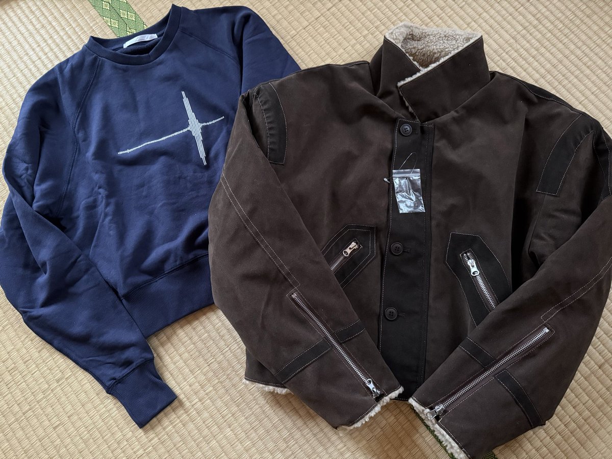 ma_ingin's tweet image. 颯くんに、
「ドヤっ！！」と着用見てもらった、 #how のお洋服が届きました。
これから寒くなるから着れるーしかし、私、ジャケット好き過ぎてそればかり増えてる…
#和田颯 
#Da_iCE