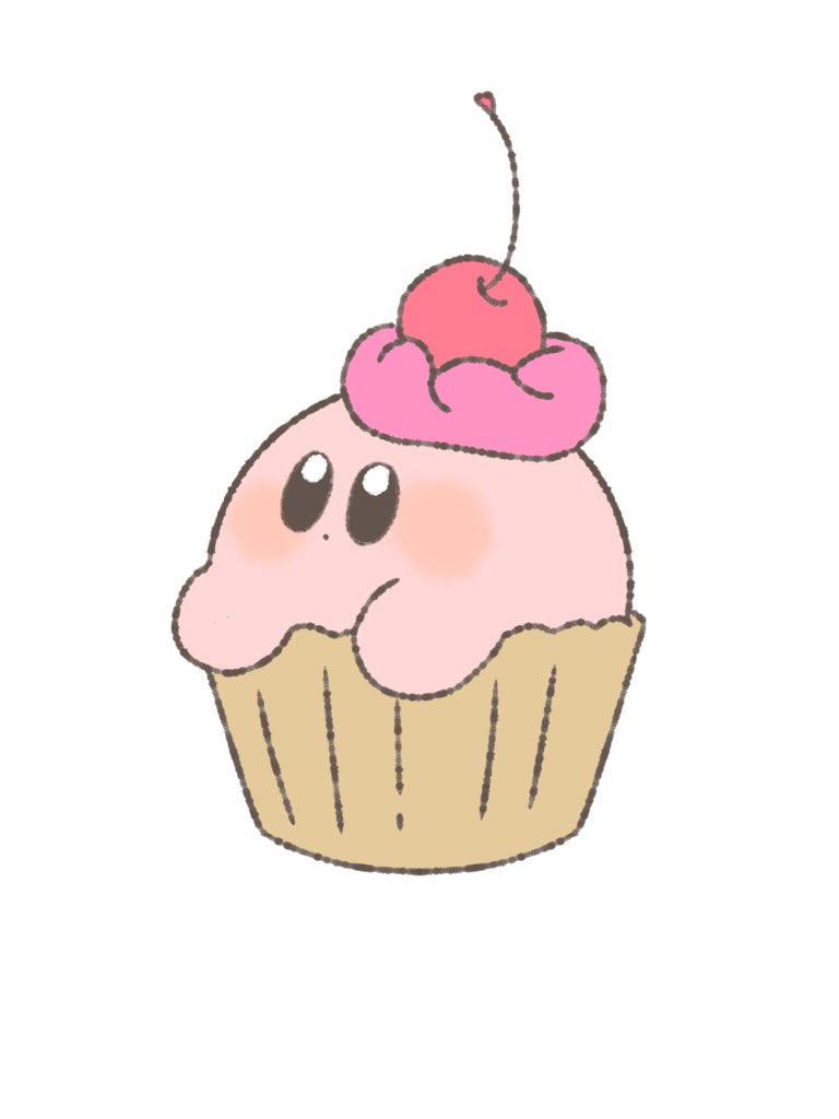 カップケーキちゃん🧁
 #1日1低画質カービィ