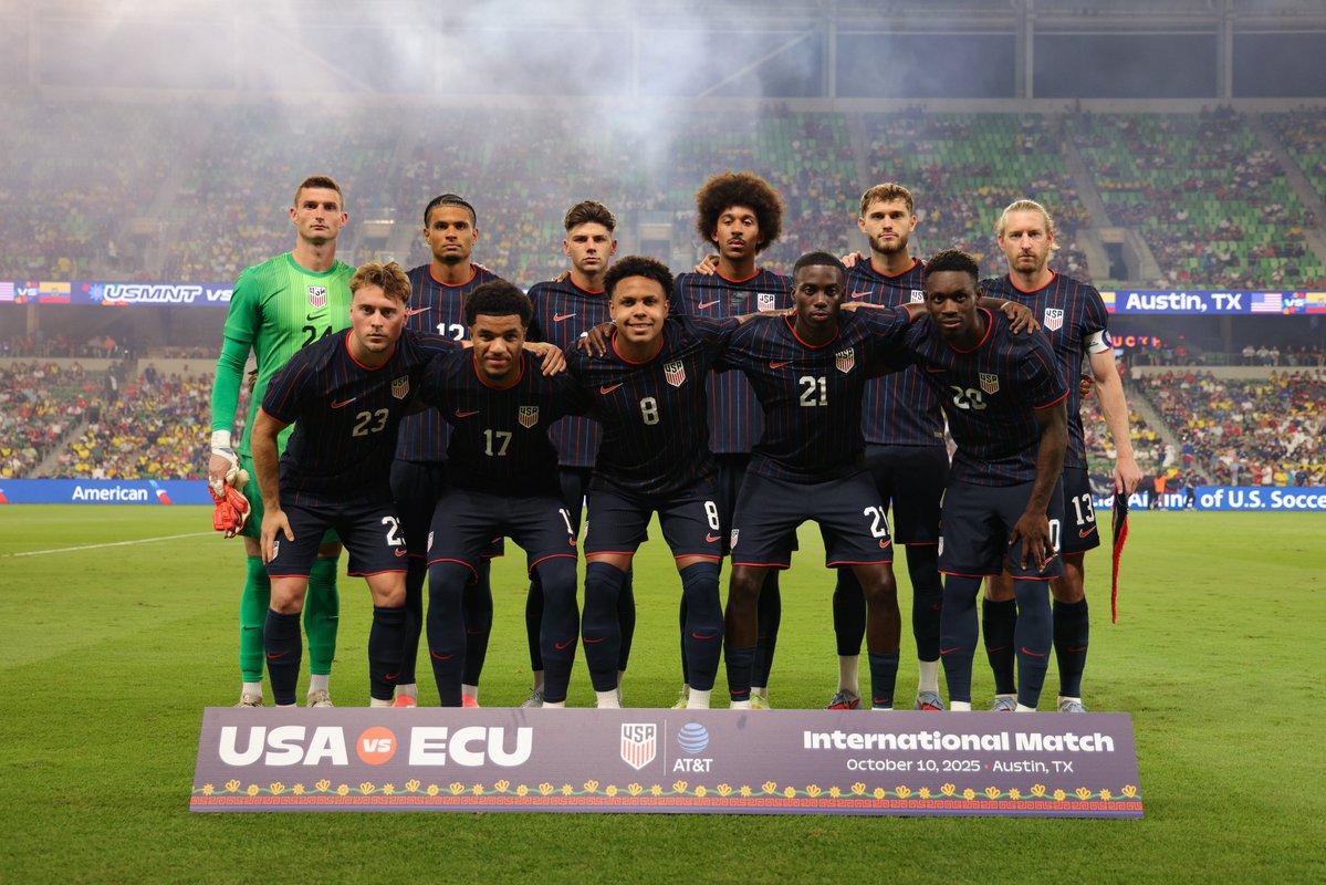 USMNT's tweet image. The Starting XI in Austin. 

#USMNT x @ATT