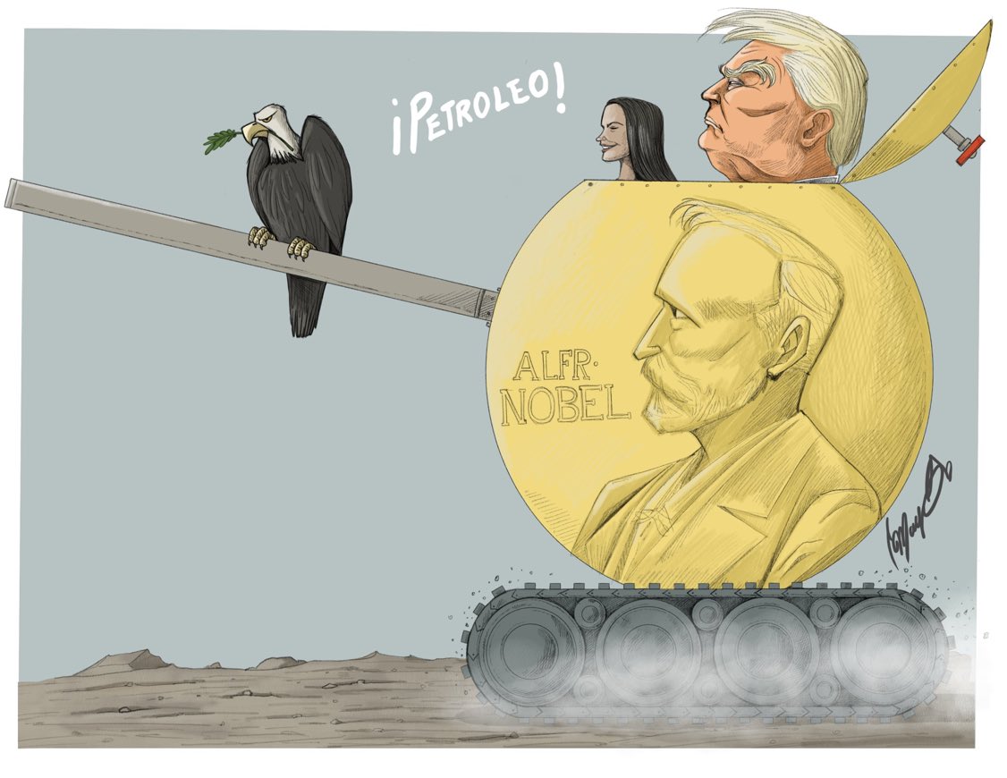 epigmenioibarra's tweet photo. "El premio Nobel de la guerra"
@El_Mayo_Monero https://t.co/zFvYqG3XAm