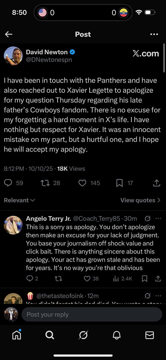 DubTakesNC's tweet image. “No excuse” but it was an “innocent mistake.” Here’s his article from July 17th, 2024. Get this dude out of our locker room man #KeepPounding