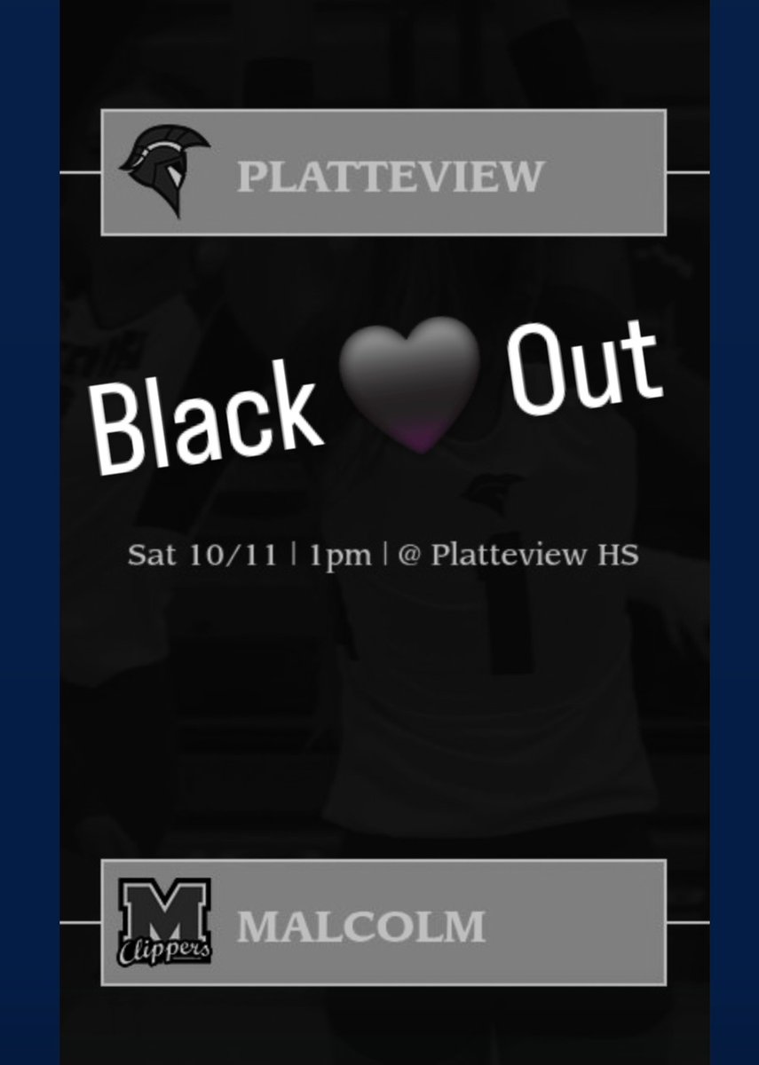 🖤Good Luck Tomorrow🖤
<a href="/PlatteviewVB/">Platteview Volleyball</a>