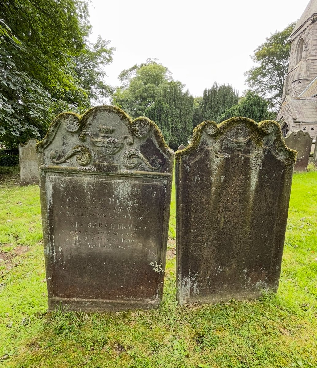 Day 10 of #31DaysOfGraves: Urn. St. Cuthbert’s, Kildale, North Yorkshire, England.