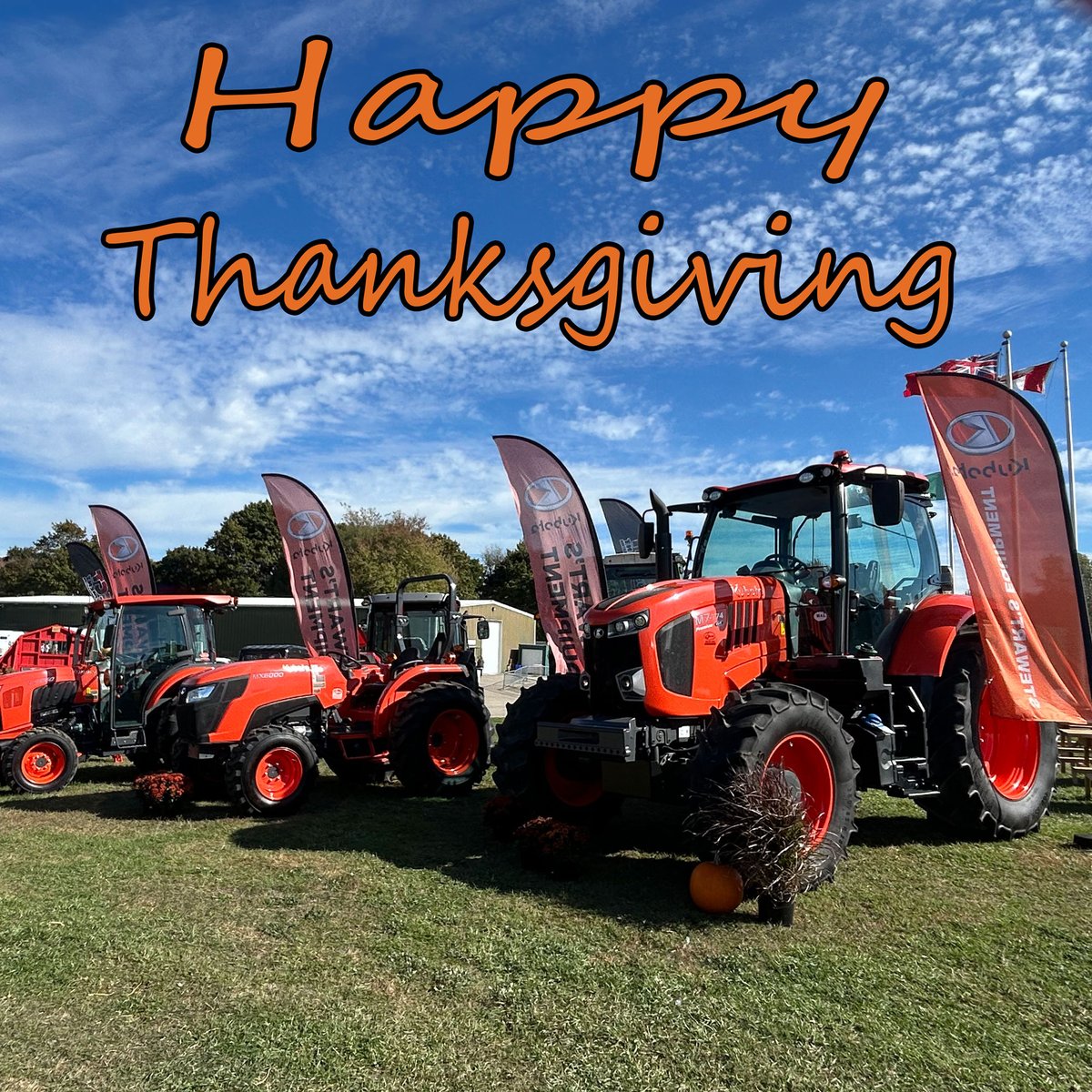 🎉 Triple the Celebrations at the Erin Fall Fair! 🎉

This year marks 175 years of the Erin Fall Fair, 70 years of Stewart’s Equipment, and 50 years of Kubota Canada — and we couldn’t be prouder to celebrate together! 🇨🇦

Wishing everyone a safe, happy Thanksgiving weekend!