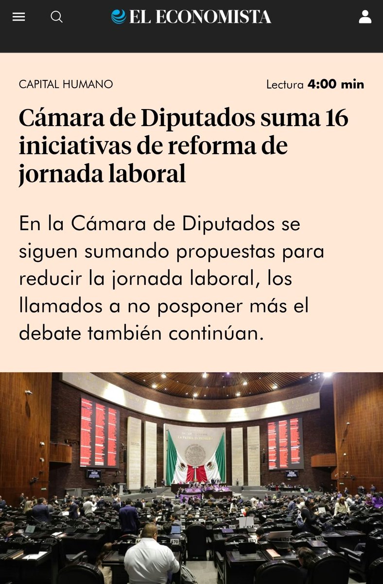 Aprueban todas las reformas en fast track menos las más importantes para los trabajadores mexicanos.
Pendiente desde 2022 las 40 horas, 30 dias de aguinaldo y eliminación de plurinominales.
Rt por reforma laboral
Rt fuera pluris
¿Quien tiene todo el poder para aprobarlo?
¿CUANDO?