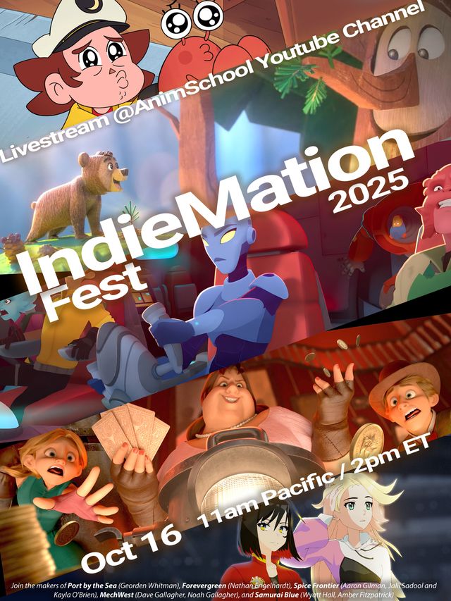 geordenwhitman's tweet image. Hey all! So next week I&apos;ll be jumping on a stream with other amazing individuals going over making indie animated works. If you’re interested in animation, learning about the process, or maybe 
you want to make your own indie animation–
Introducing IndieMation Fest 2025!