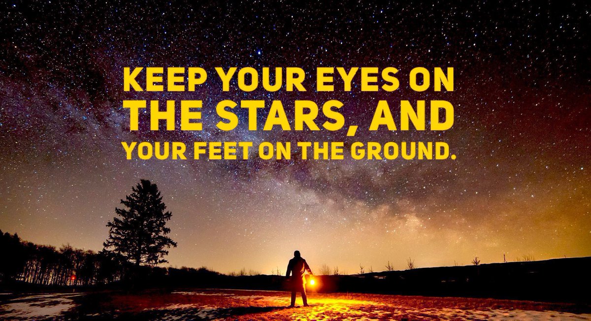 THE_R_ROCKSTAR's tweet image. 👉 Keep your eyes on the stars, and your feet on the ground. — Theodore Roosevelt #ThinkBIGSundayWithMarsha #WeekendWisdom #leadership #quote via @elaine_perry