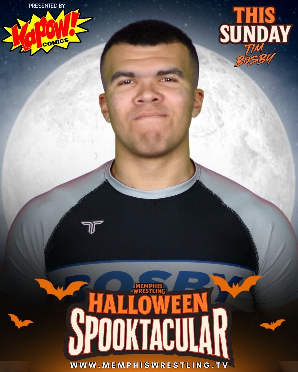 SUNDAY — Don’t miss all the fun — LIVE! 🎃

🎟️ MemphisWrestling.TV

#MemphisWrestling
