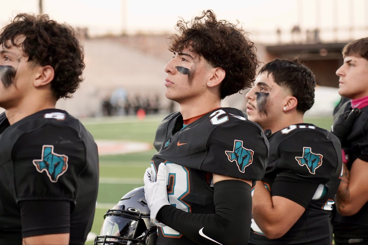 SocorroISD's tweet image. In a moment full of emotion and love, Army Sgt. 1st Class Robert Sanchez surprised his son, Xavier Ramirez, on the football field just moments before kickoff. Xavier, a senior and safety on the Pebble Hills High School football team, had no idea his father had returned home after…