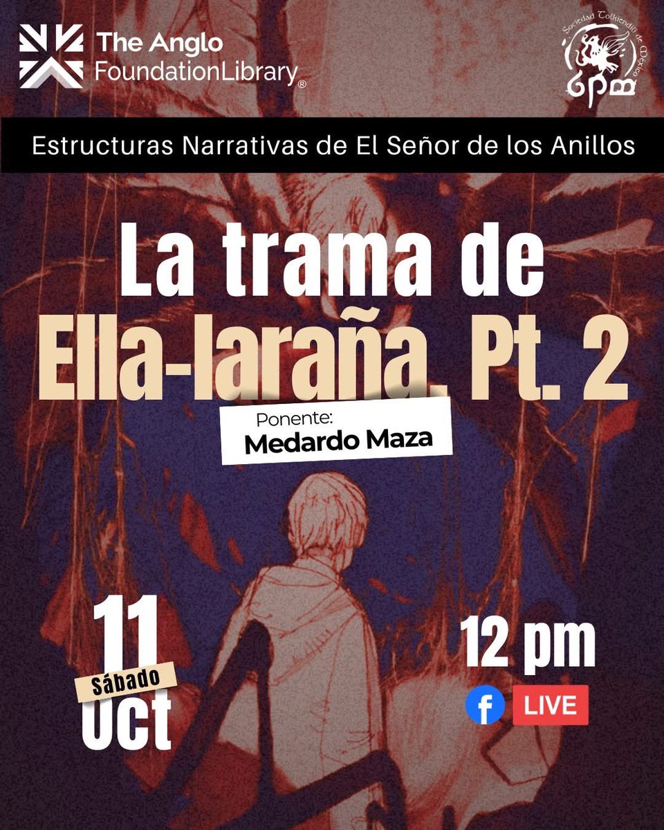 STolkiendiliMex's tweet image. El Portador del Anillo y su gran compañero  jardinero, se enfrentan a Ella-Laraña, heredera de un mal venido de más allá de las Esferas del Mundo, oculta en las profundidades del País de la Sombra.

¿Podrán derrotar a esta terrible adversaria o su destino está ya dictado? 👇🏻👇🏻