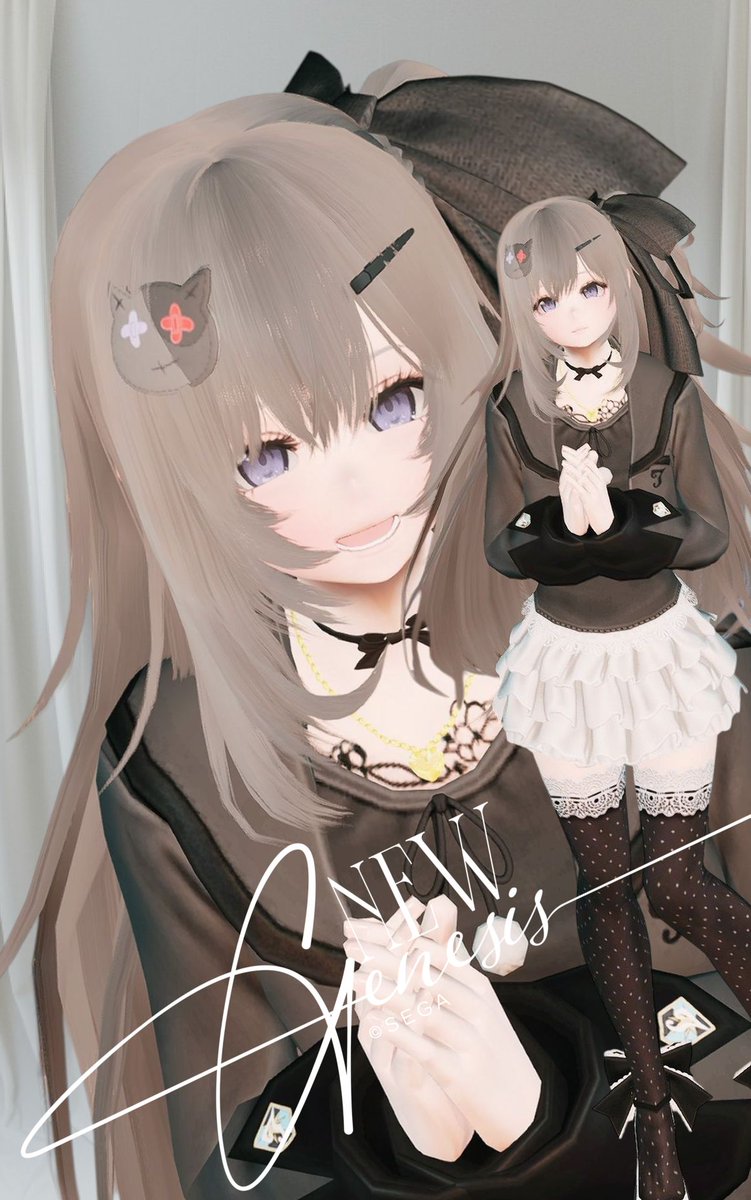 週末だよ♪1週間お疲れ様っ
#ma7ロゴ
#PSO2NGS_SS 
#こた5のアトリエ
寒くなると可愛い服着れるねぇ( ᐢ˙꒳​˙ᐢ )