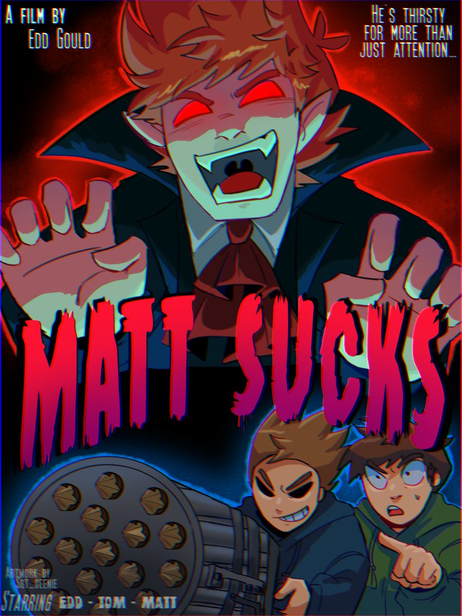 I just really like vampire Matt :3 
#eddsworld #eddsworldfanart #matteddsworld