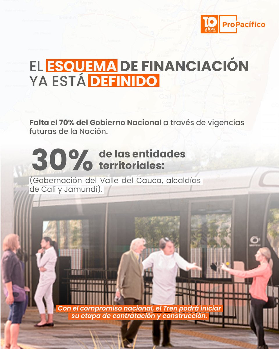 ProPacificoOrg's tweet photo. Hoy estamos más cerca que nunca de hacerlo realidad. Por eso, es fundamental que las diferencias políticas no frenen el progreso que millones de ciudadanos esperan. 

Este proyecto es el sueño de los caleños y vallecaucanos que, tras más de nueve años de trabajo técnico y articulación institucional, cuenta con el respaldo ciudadano y territorial necesario: solo falta la firma del convenio de cofinanciación por parte del Gobierno Nacional.