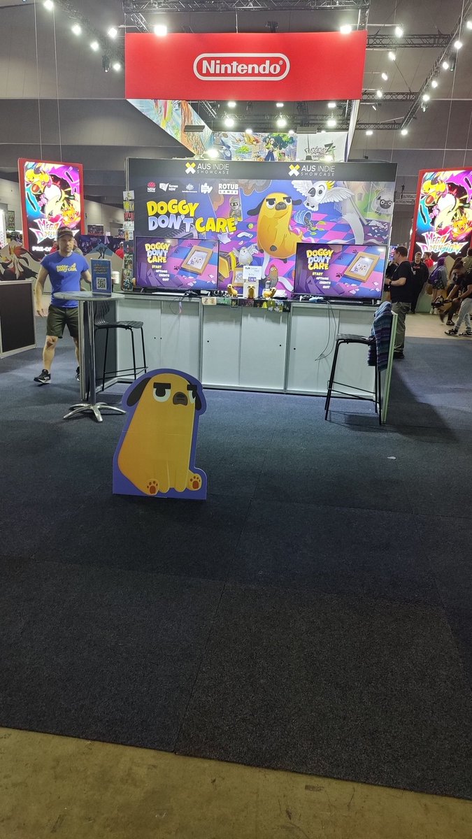 DisconnectedGG's tweet image. Day 1 of #PAXAus completed, many great things were seen, including this very friendly dog! 🐕 

We are into day 2 now and a jam-packed day awaits!