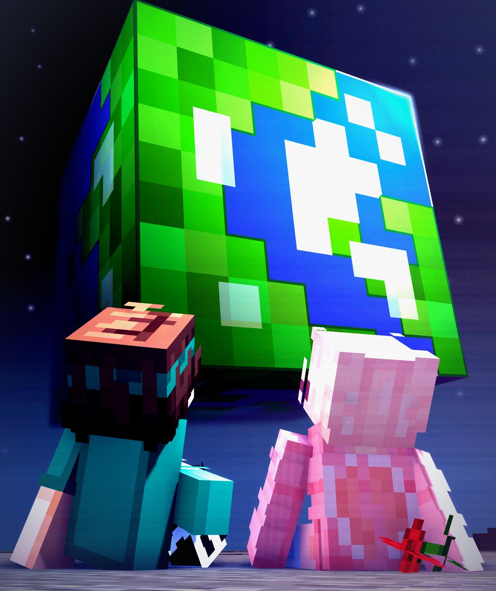 Josegaiden_YT's tweet image. Una Vista o Cita Espacial? ❤️🌕

N.2 📜 : @Sculkymc @inatillass 🩷💚

Que Opinan? 🤔

Inviten yo tambien quiero la vista! 👺

#Minecraft #render #mineimator