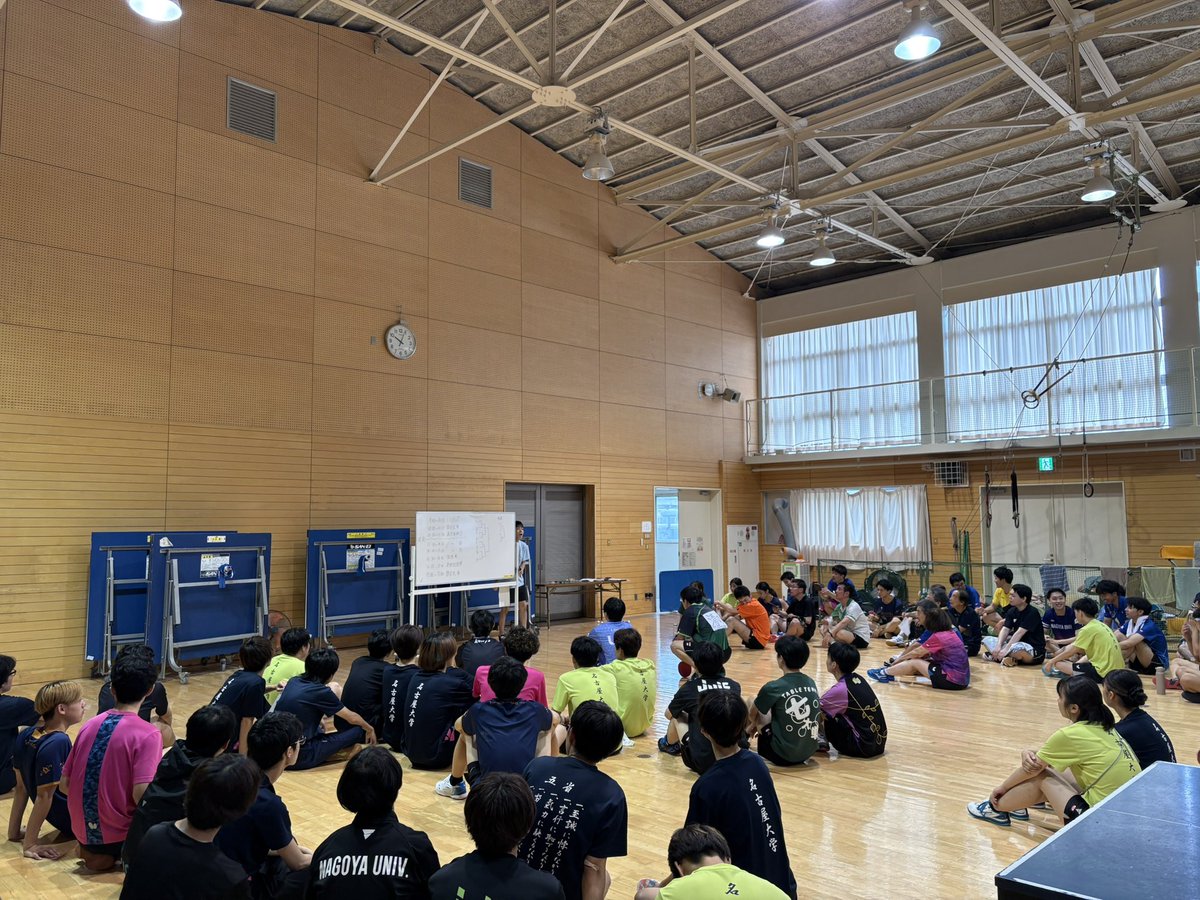 名古屋大学卓球部公式アカウント tweet media