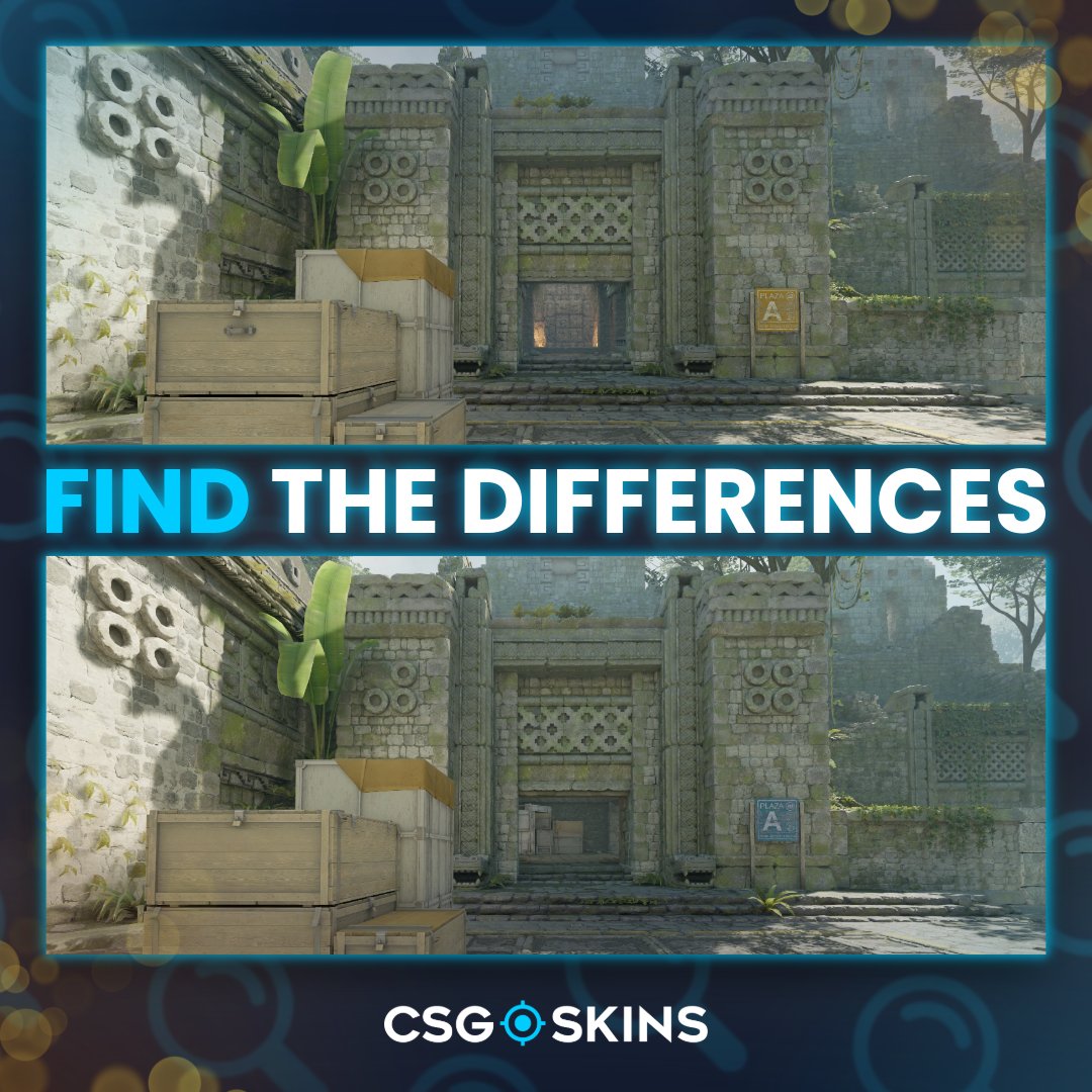 CSGOSKINS_COM's tweet photo. Ancient looks a bit different today... ππΏ
Can you spot all the differences? Drop your number below! π
#CS2 #CSGO #csgoskins #cs2knowledge #gaming #csgocases #counterstrike #esports #csgomoments https://t.co/8SlNN1xl0U